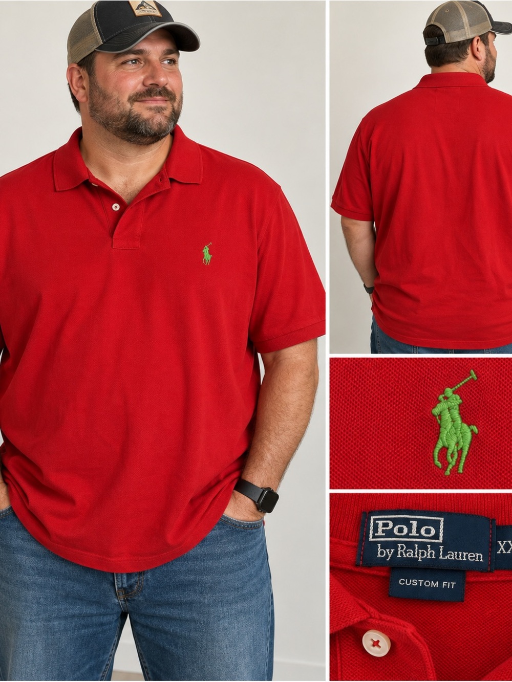 Polo Ralph Lauren Men's Red Classic Polo Shirt